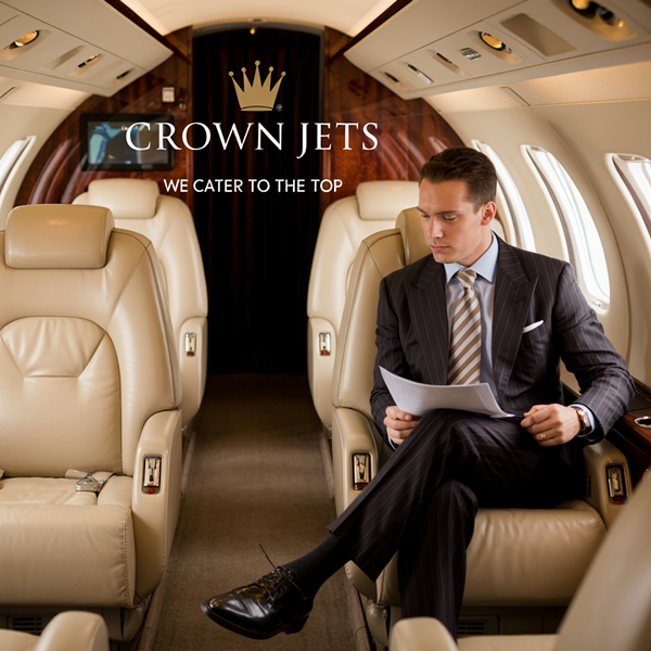 Ad for private Jets